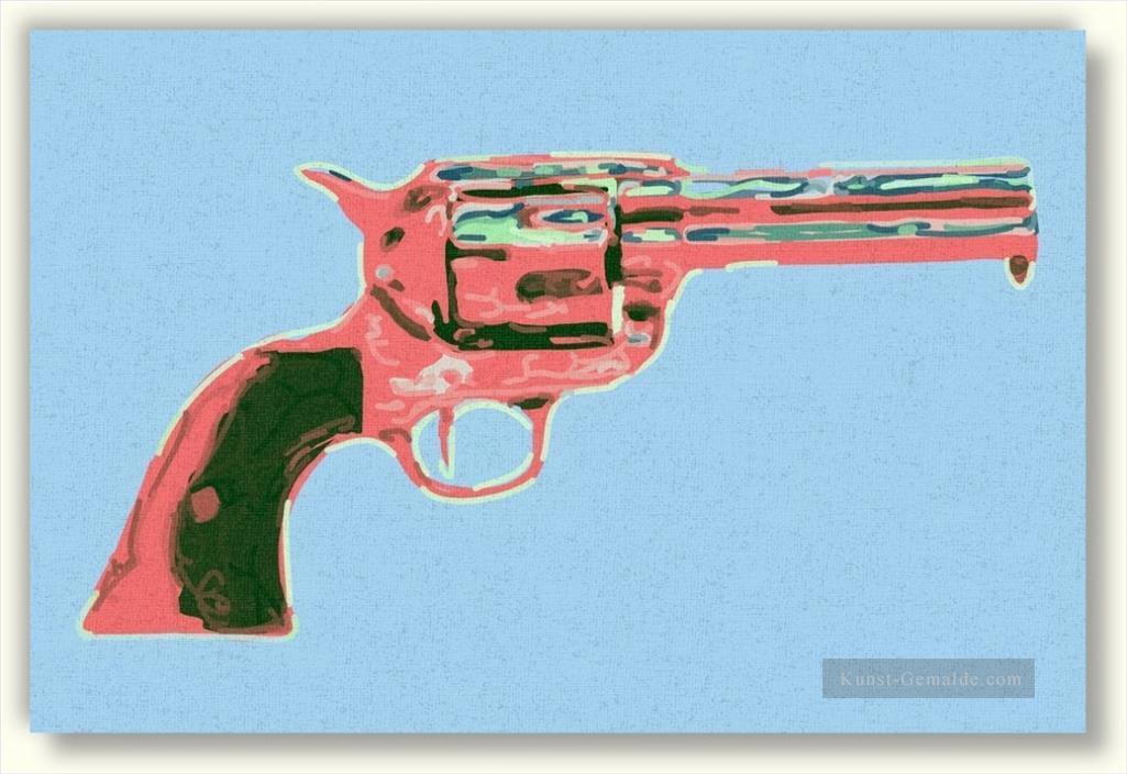 Pistole 4 Andy Warhol Ölgemälde